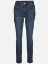 Bild 1 von Damen Jeans Slim Fit "Hanna" mit Ziersteinchen Blau