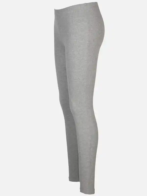 Bild 3 von Damen Ripp-Leggings Grau