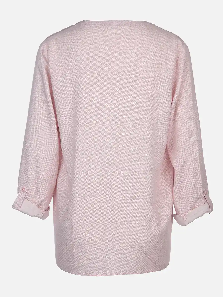 Bild 2 von Damen Bluse im Minimalprint Rosa
