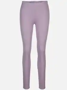 Damen Ripp-Leggings Lila