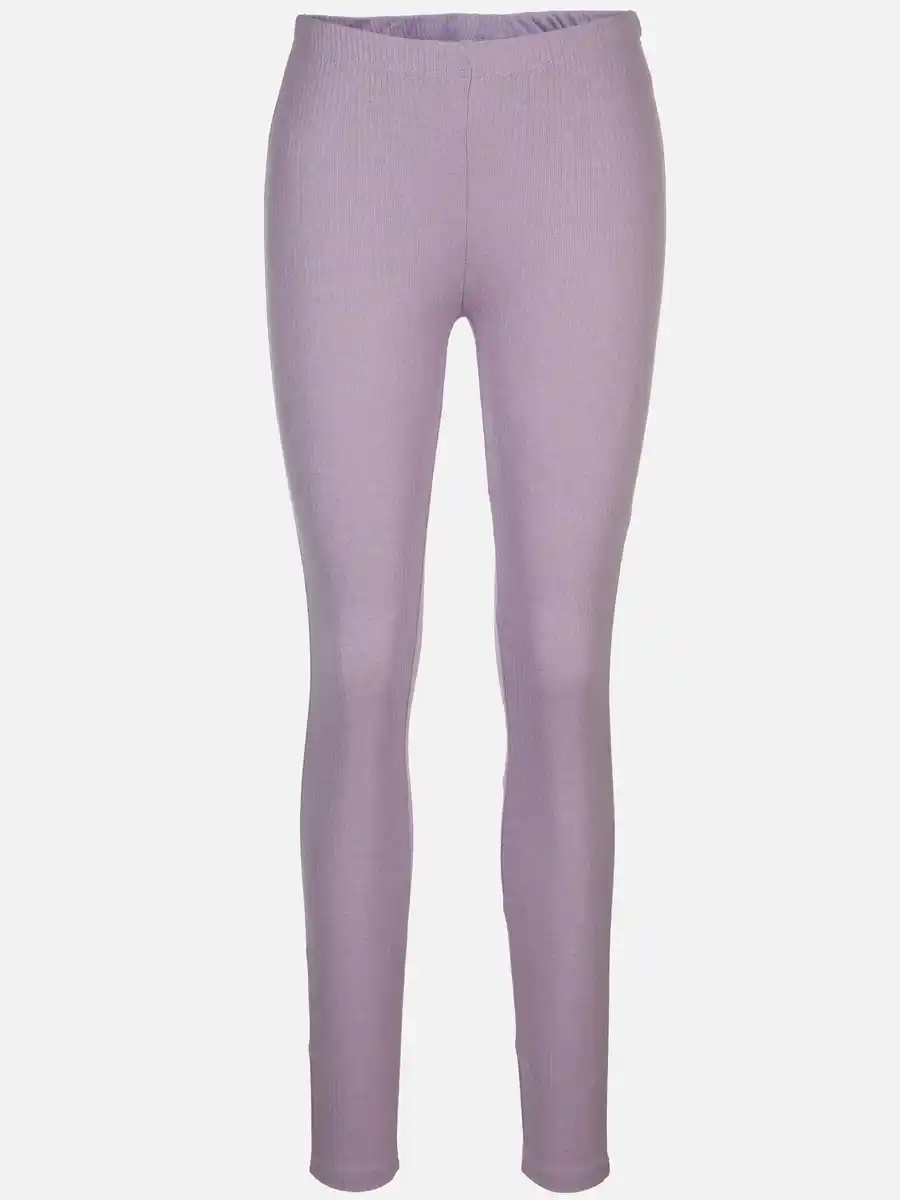 Bild 1 von Damen Ripp-Leggings Lila