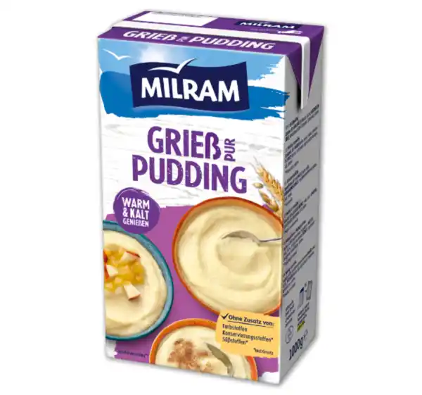 Bild 1 von MILRAM Grieß-Pudding oder Milch-Reis*