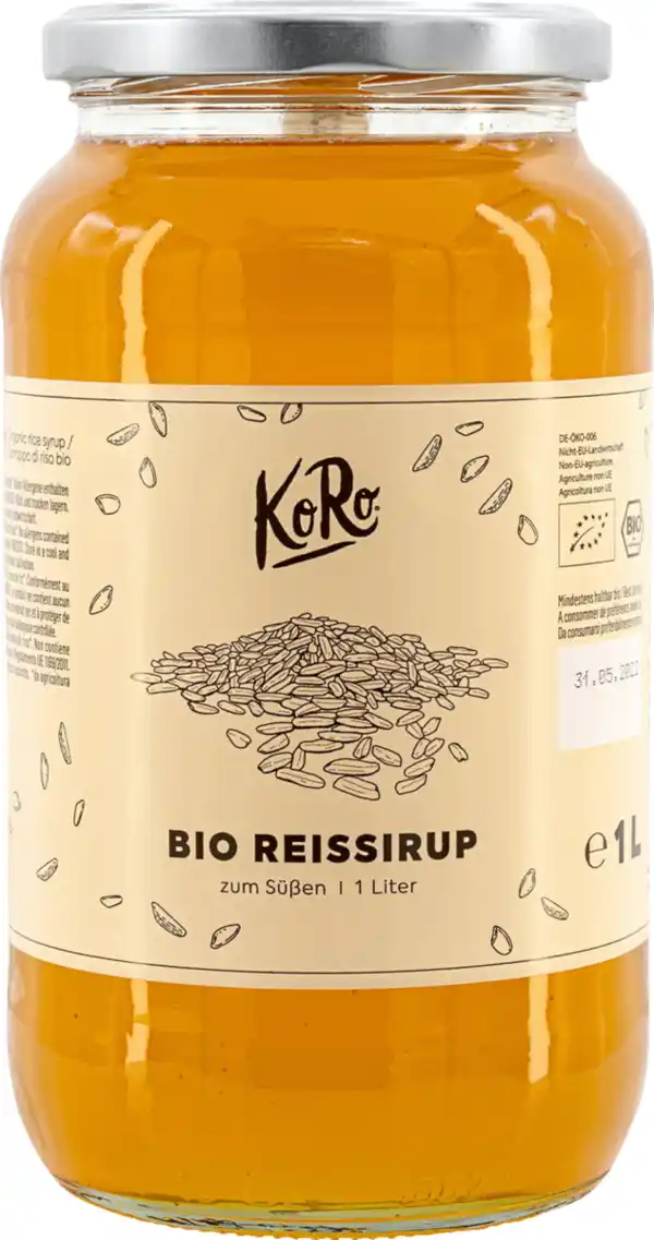 Bild 1 von KoRo Bio Reissirup, 1 L