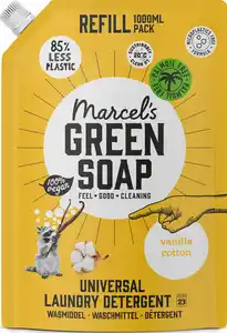 Marcel's Green Soap Universalwaschmittel Flüssig Vanilla Cotton Refill 23 WL