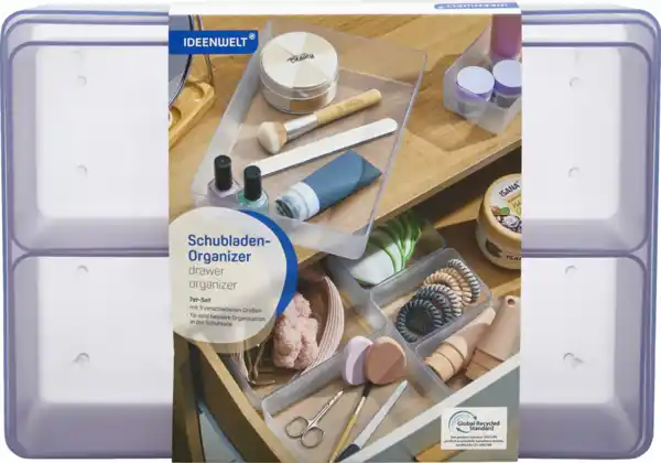 Bild 1 von IDEENWELT Schubladenorganizer, 7er-Set