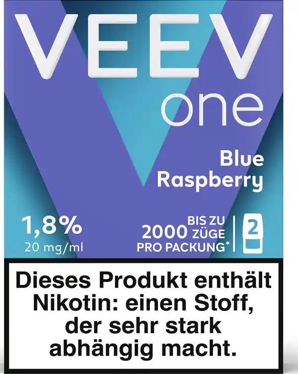 Bild 1 von VEEV One Pods Blue Raspberry, 20 ml