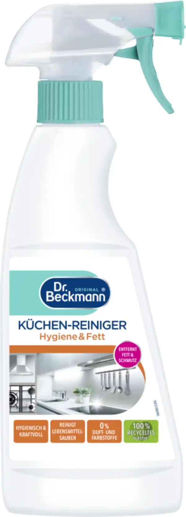 Bild 1 von Dr. Beckmann Küchen-Reiniger Hygiene & Fett, 500 ml