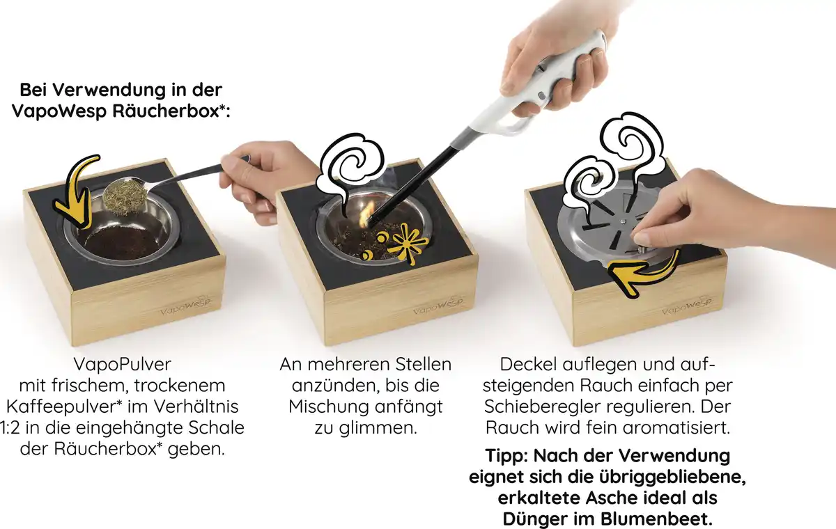 Bild 2 von VapoWesp Pulver Hay Flowers & Thyme, 100 g