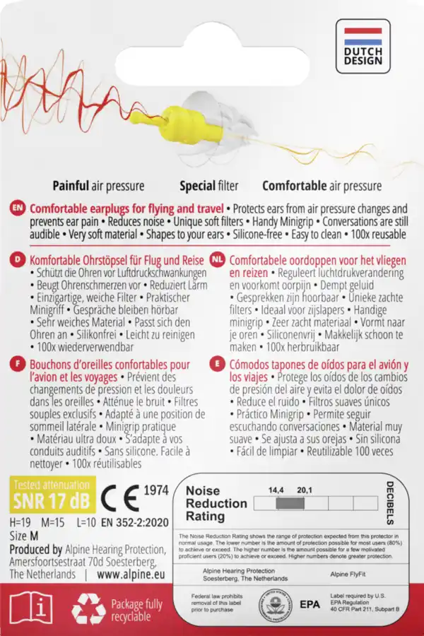 Bild 2 von Alpine FlyFit Ohrenstöpsel