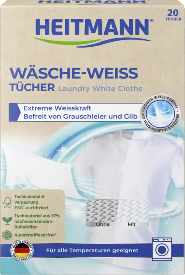 Bild 1 von Heitmann Wäsche-Weiss Tücher