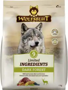 Wolfsblut Limited Ingridients Dark Forest Adult Trockenfutter, 1.000 g