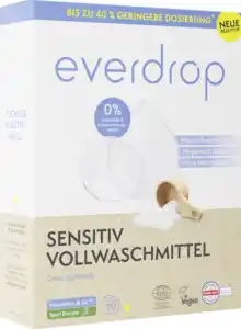 everdrop Sensitiv Vollwaschmittel Pulver 19 WL