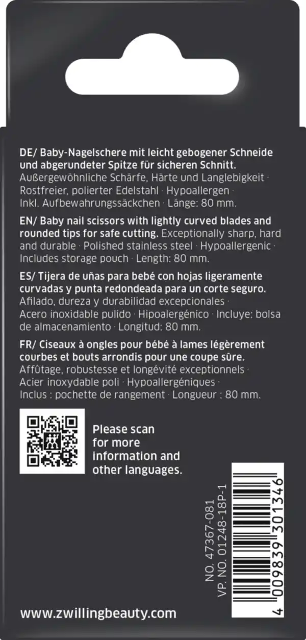 Bild 2 von ZWILLING Baby Nagelschere Edelstahl glänzend