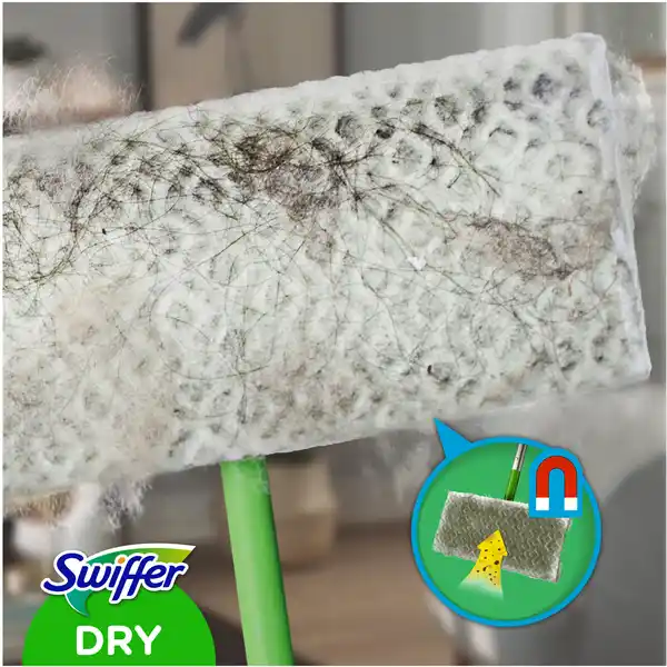 Bild 4 von Swiffer Dry Wischtücher trocken Nachfüllpackung mit Febrezeduft