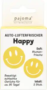 IDEENWELT Autolufterfrischer Smiley