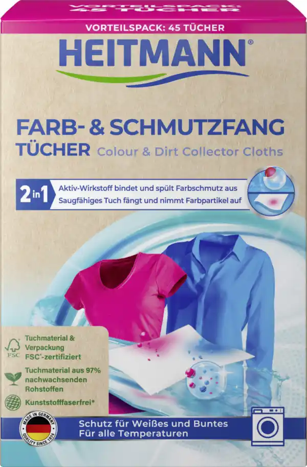 Bild 2 von Heitmann Farb- und Schmutzfangtücher
