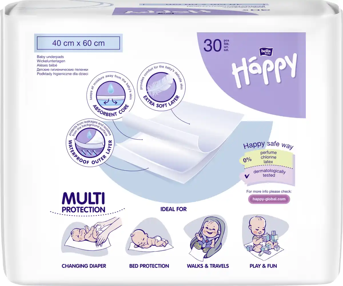 Bild 2 von bella baby Happy Wickelunterlagen Gr. M