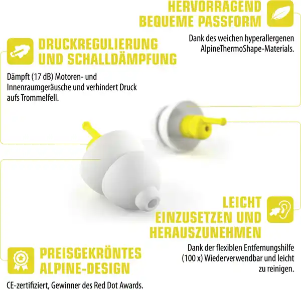 Bild 4 von Alpine FlyFit Ohrenstöpsel