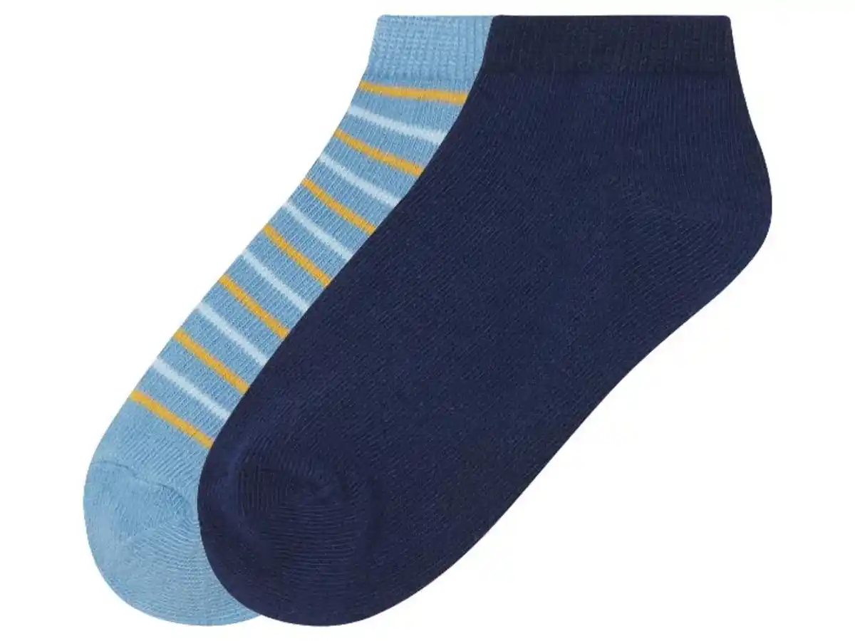 Bild 2 von pepperts!® Kinder Sneakersocken, 2 Paar, mit Bio-Baumwolle