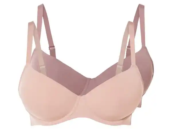 Bild 2 von esmara® Damen Bügel-BHs, 2 Stück, vorgeformte Cups