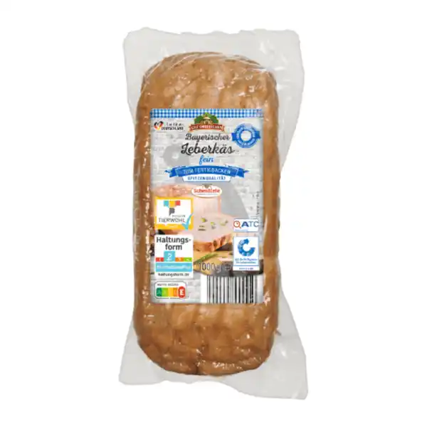 Bild 2 von ALPENSCHMAUS Bayerischer Leberkäs 1000g