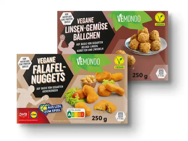 Bild 1 von Vemondo Vegane Nuggets/Bällchen,  250 g