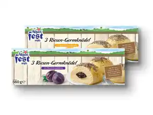 Alpenfest Riesen-Germknödel,  560 g