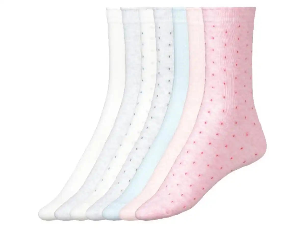 Bild 2 von esmara® Damen Socken, 7 Paar, mit Bio-Baumwolle