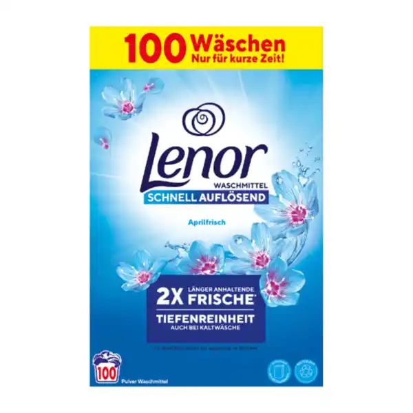 Bild 1 von LENOR Waschpulver Aprilfrisch 6kg