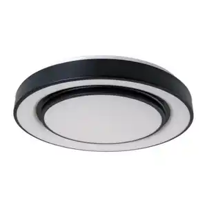 Light&More LED Deckenleuchte Monterey 45W Ø 47,5 cm, schwarz