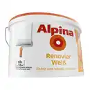 Bild 2 von ALPINA Wandfarbe »Renovier Weiß«, 10 L, weiß, matt