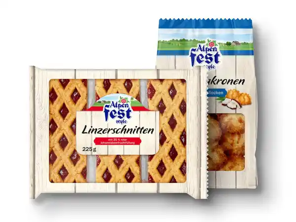 Bild 1 von Alpenfest Linzer Gebäck