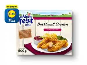 Alpenfest Backhendl Streifen,  500 g