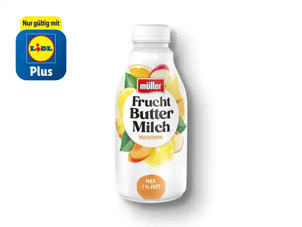 Bild 1 von Müller Fruchtbuttermilch,  500 g