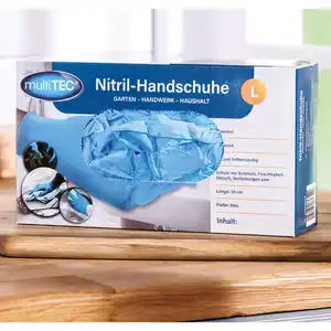 Multitec Puderfreie Nitril-Handschuhe 50er