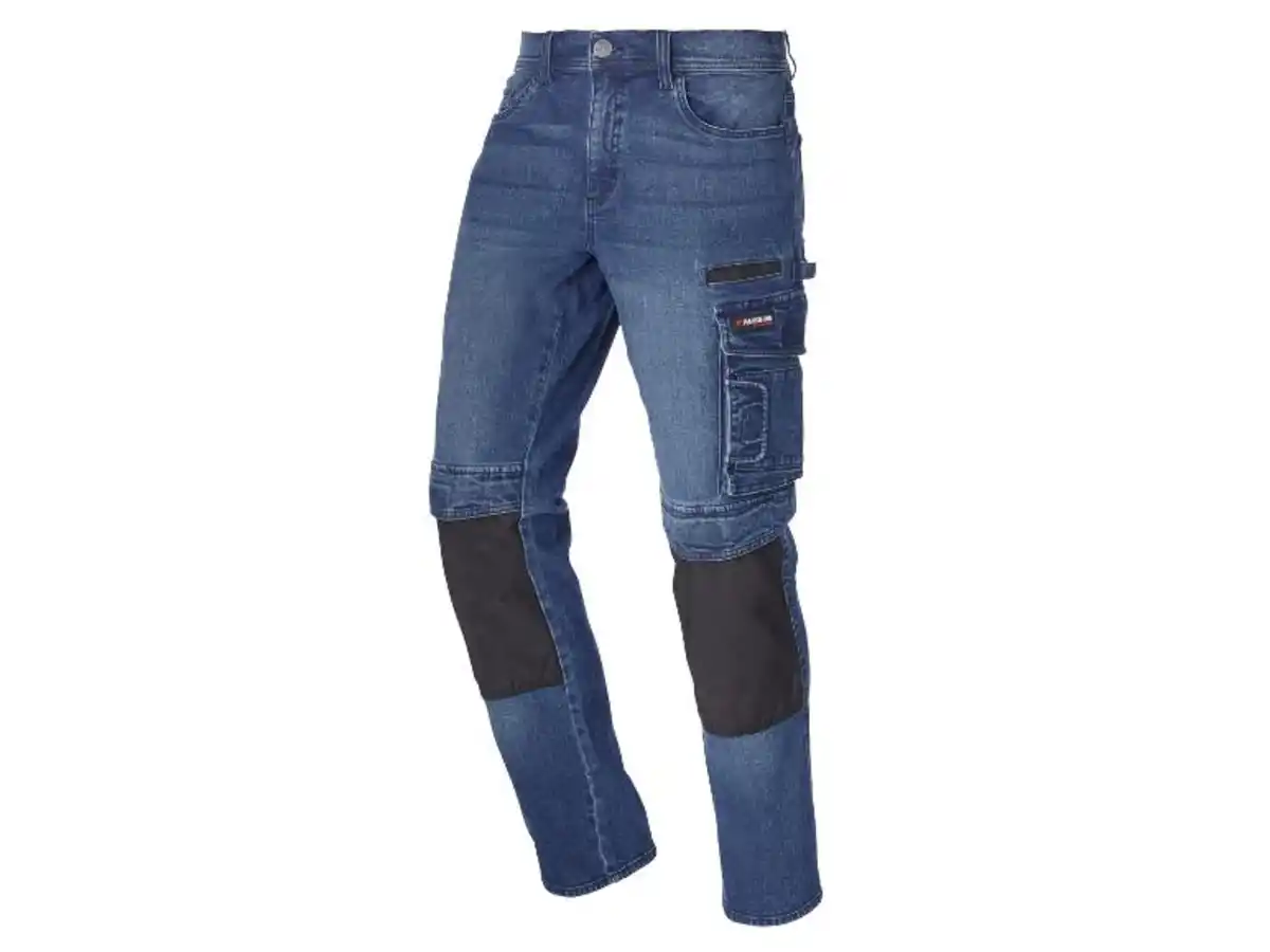 Bild 2 von PARKSIDE PERFORMANCE® Herren Jeans im Handwerkerstil mit Knieverstärkung