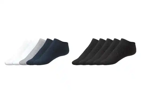 Bild 1 von LIVERGY® Herren Thermo-Sneakersocken, 5 Paar, mit hohem Baumwollanteil