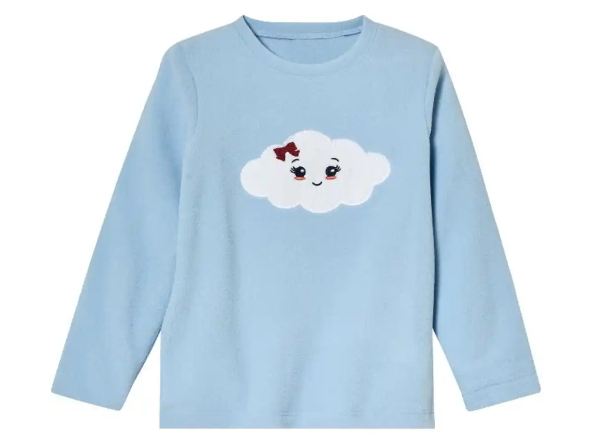 Bild 4 von lupilu® Kleinkinder Pyjama aus wärmender Fleece-Qualität