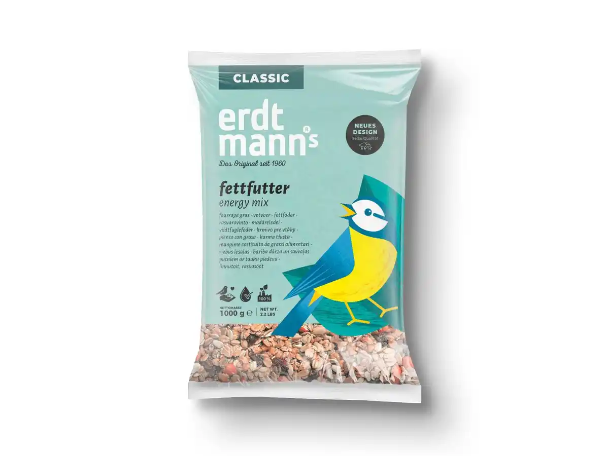 Bild 1 von Erdtmanns Fettfutter,  1 kg