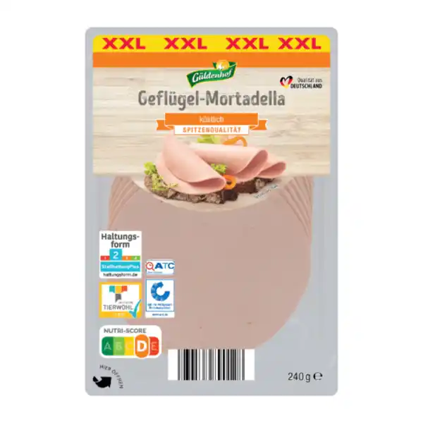 Bild 1 von GÜLDENHOF Mortadella XXL 240g