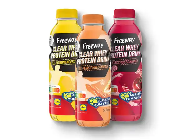 Bild 1 von Freeway Clear Whey Protein Drink,  500 ml