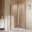 Bild 1 von Breuer Seitenwand für Pendeltür 'Elana 2.0' rechts, silbern 90 x 200 cm