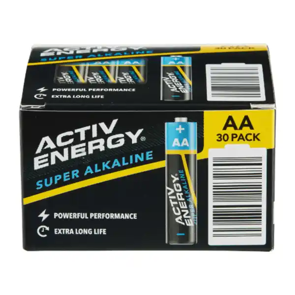 Bild 2 von ACTIV ENERGY 30er-Alkaline-Batterien