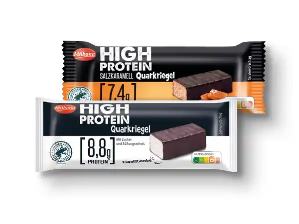 Bild 1 von Milbona High Protein Quarkriegel,  40 g