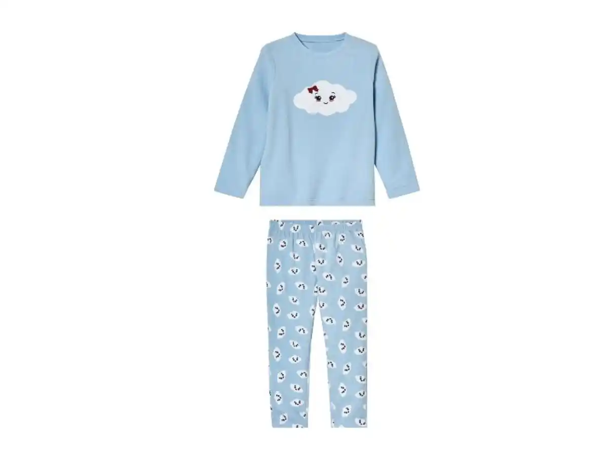 Bild 2 von lupilu® Kleinkinder Pyjama aus wärmender Fleece-Qualität