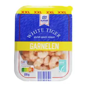 ALMARE White-Tiger-Garnelen XXL 220g