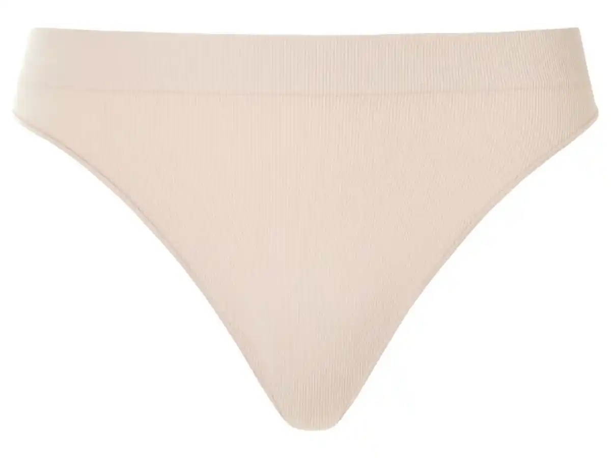 Bild 3 von esmara® Damen Gerippte Strings, 3 Stück, ohne Seitennähte
