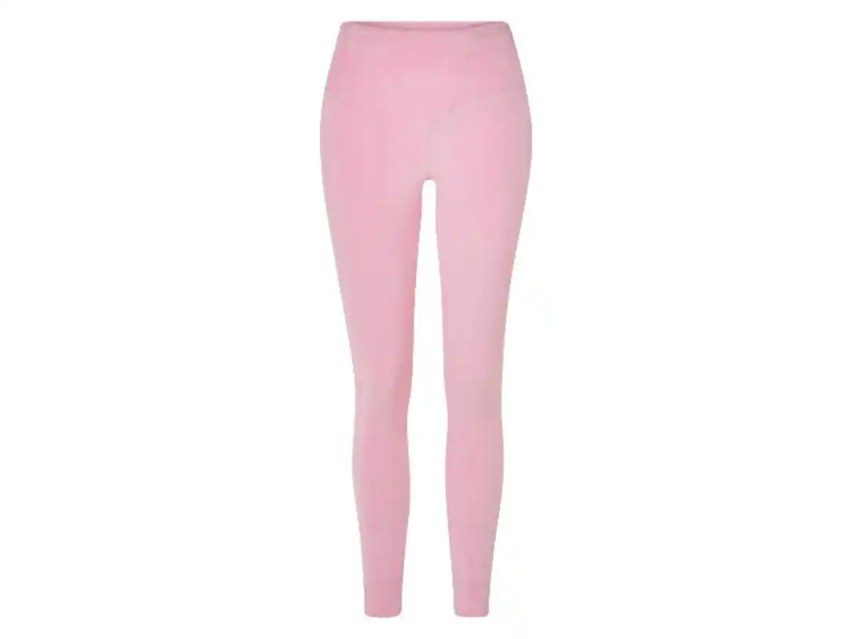 Bild 2 von esmara® Damen Velour-Leggings, mit Bündchen