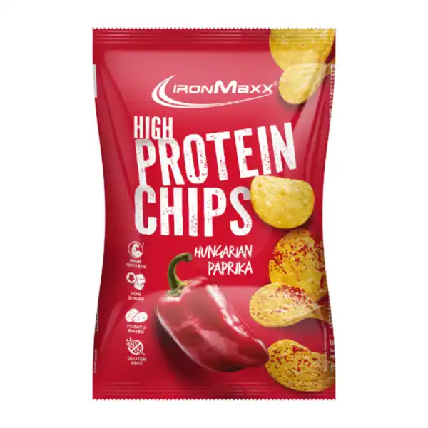 Bild 1 von IRONMAXX Protein-Chips Hungarian Paprika 50g