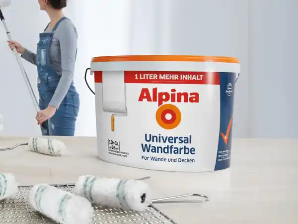 Bild 2 von ALPINA Universal-Wandfarbe,  11 l